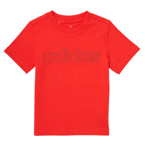 Ruhák Fiú Rövid ujjú pólók Adidas Sportswear ELORRI Piros