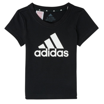 Ruhák Lány Rövid ujjú pólók Adidas Sportswear FIORINE Fekete 