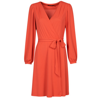 Ruhák Női Rövid ruhák Lauren Ralph Lauren SHAVILYA-LONG SLEEVE-DAY DRESS Narancssárga