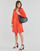 Ruhák Női Rövid ruhák Lauren Ralph Lauren SHAVILYA-LONG SLEEVE-DAY DRESS Narancssárga