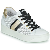 Cipők Női Rövid szárú edzőcipők IgI&CO 1659222 Fehér / Fekete 