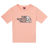 Ruhák Lány Rövid ujjú pólók The North Face EASY RELAXED TEE Rózsaszín