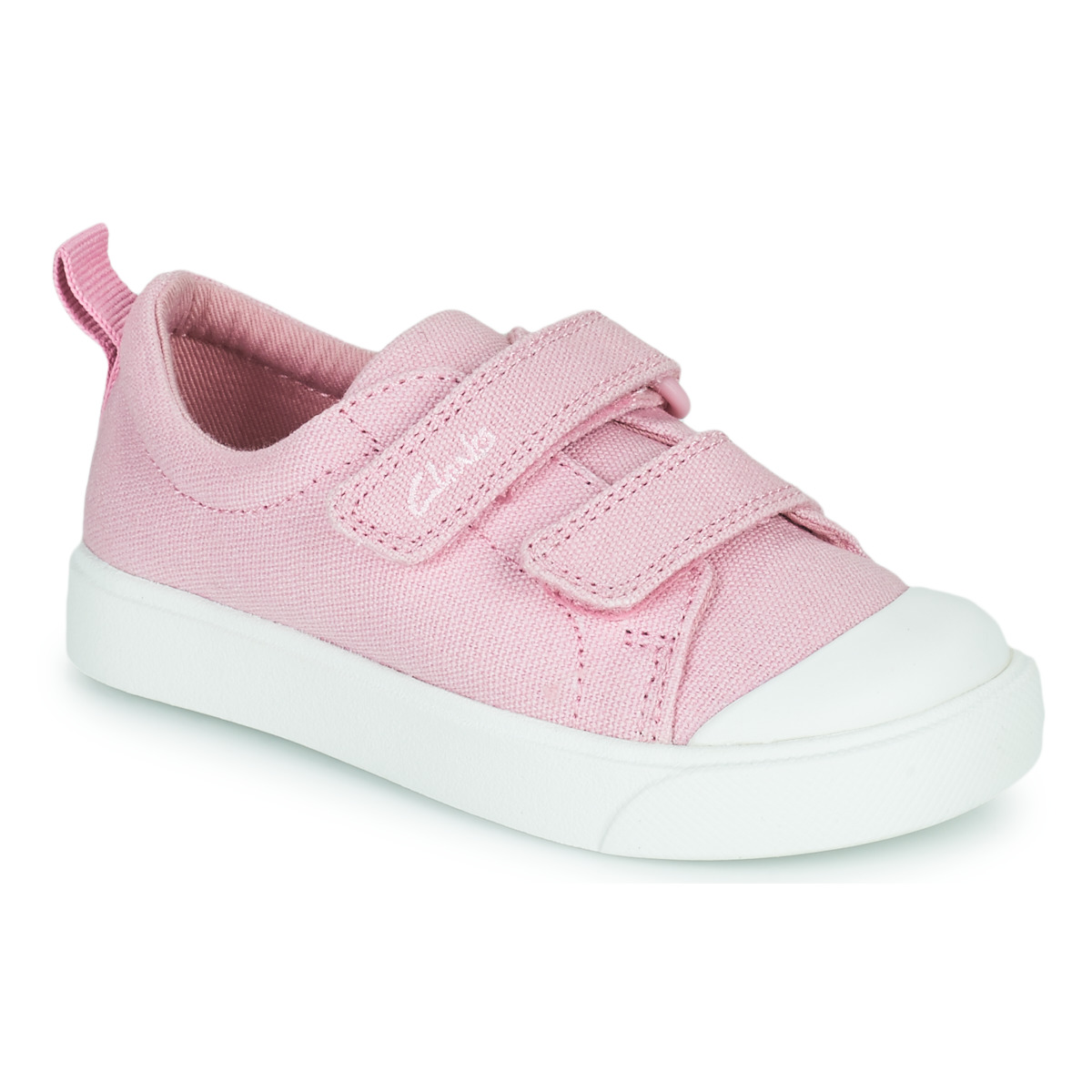 Cipők Lány Rövid szárú edzőcipők Clarks City Bright T Rózsaszín