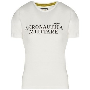 Ruhák Női Rövid ujjú pólók Aeronautica Militare TS1914DJ49673004 Fehér