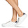 Cipők Női Rövid szárú edzőcipők Myma 5433MY Fehér / Tengerész