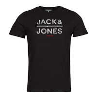 Ruhák Férfi Rövid ujjú pólók Jack & Jones JCOGALA Fekete 