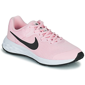 Cipők Gyerek Multisport Nike Nike Revolution 6 Rózsaszín / Fekete 