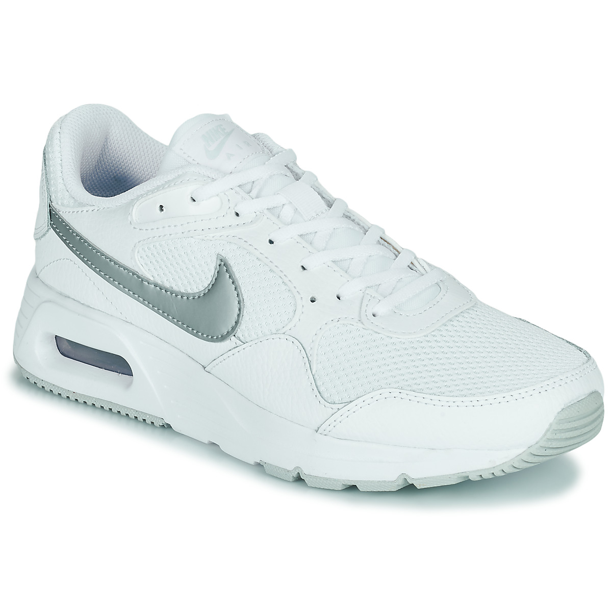 Cipők Női Rövid szárú edzőcipők Nike Nike Air Max SC Fehér / Ezüst