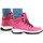 Cipők Női Magas szárú edzőcipők 4F OBDH253 Rózsaszín