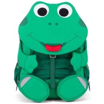Táskák Gyerek Hátitáskák Affenzahn Fabian Frog Large Friend Backpack Zöld