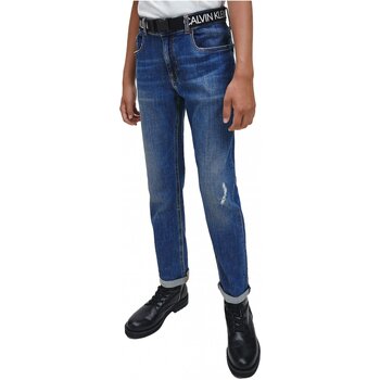 Ruhák Gyerek Slim farmerek Calvin Klein Jeans IB0IB00580 Kék