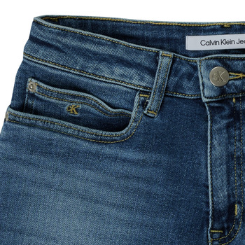 Calvin Klein Jeans RELAXED HR SHORT MID BLUE Kék