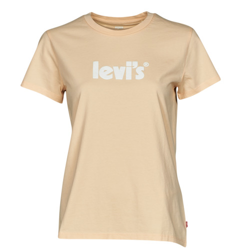 Ruhák Női Rövid ujjú pólók Levi's THE PERFECT TEE Seasonal / Poster / Logo / Barack / Puree