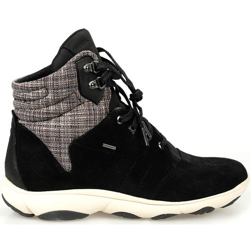 Cipők Női Belebújós cipők Geox D946TA 022DS | Nebula Fekete 