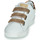 Cipők Lány Rövid szárú edzőcipők Semerdjian GARBIS Fehér / Arany