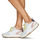 Cipők Női Rövid szárú edzőcipők Semerdjian AZAD Fehér / Kék / Rózsaszín