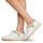 Cipők Női Rövid szárú edzőcipők Betty London YOANA Fehér / Arany