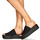 Cipők Női Papucsok Steve Madden SLINKY Fekete 