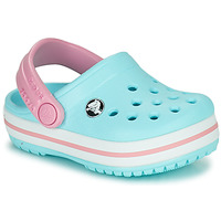 Cipők Lány Klumpák Crocs CROCBAND CLOG T Kék / Rózsaszín