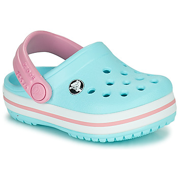 Cipők Gyerek Klumpák Crocs CROCBAND CLOG T Kék / Rózsaszín