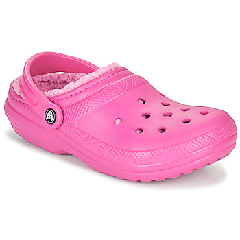 Cipők Női Klumpák Crocs CLASSIC LINED CLOG Rózsaszín