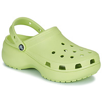 Cipők Női Klumpák Crocs CLASSIC PLATFORM CLOG W Zöld