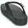 Cipők Női Lábujjközös papucsok Crocs Classic Platform Flip W Fekete 