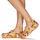 Cipők Női Klumpák Crocs Classic Retro Resort Clog Rózsaszín / Citromsárga