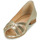 Cipők Női Balerina cipők
 Maison Minelli PERRINE Arany