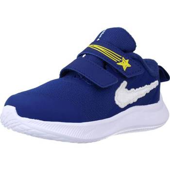 Cipők Fiú Rövid szárú edzőcipők Nike STAR Kék