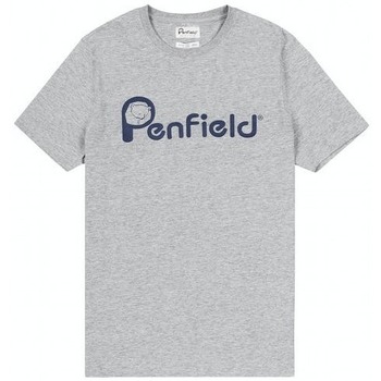 Ruhák Férfi Rövid ujjú pólók Penfield T-shirt  Bear Chest Szürke