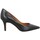 Cipők Női Félcipők Les Venues 8700 Cuir Femme Noir Fekete 