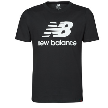 Ruhák Férfi Rövid ujjú pólók New Balance ESSE STEE LOGO TEE Fekete 