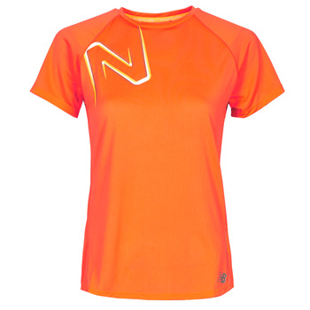 Ruhák Női Rövid ujjú pólók New Balance PR IMP SS Narancssárga