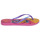 Cipők Lány Lábujjközös papucsok Havaianas KIDS DISNEY COOL Lila / Rózsaszín / Narancssárga