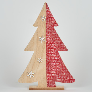 Otthon Karácsonyi dekorációk Bizzotto PINO BRUGES ROSSO Fehér