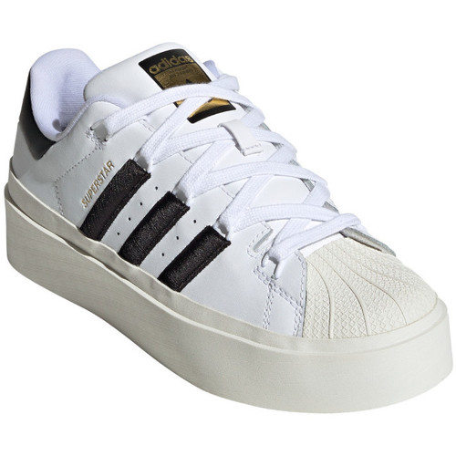 Cipők Női Gyékény talpú cipők adidas Originals Superstar Bonega W GY5250 Fehér