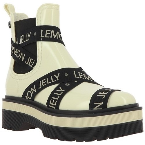 Cipők Női Bokacsizmák Lemon Jelly FRANCESCA Fehér