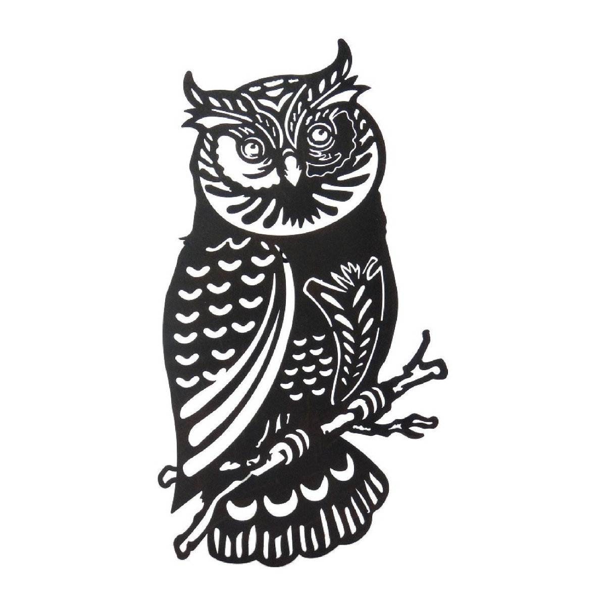 Otthon Szobrok / figurák Signes Grimalt Ornament Wall Owl Fekete 