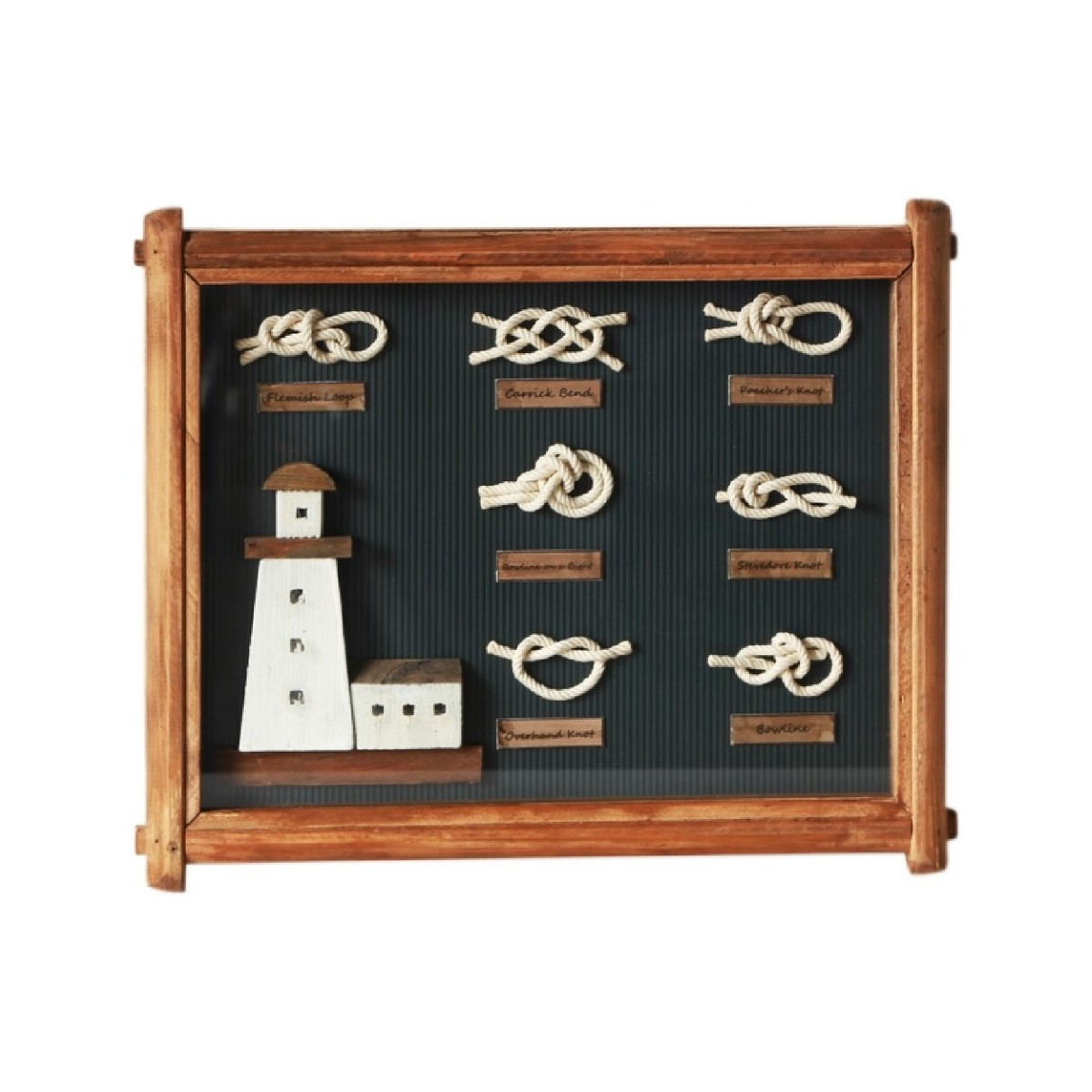 Otthon Képek / vásznak Signes Grimalt Table Wall Nautical Knots Barna
