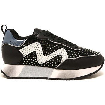 Cipők Női Rövid szárú edzőcipők Manila Grace S604LU Fekete 