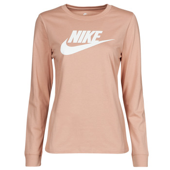 Ruhák Női Hosszú ujjú pólók Nike Long-Sleeve T-Shirt Rózsaszín / Suttogás / Fehér