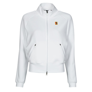 Ruhák Női Melegítő kabátok Nike Full-Zip Tennis Jacket Fehér / Fehér