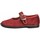 Cipők Lány Oxford cipők & Bokacipők Vulladi 34601 Piros