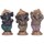 Otthon Szobrok / figurák Signes Grimalt Ábra Ganesha 3 Egység Sokszínű