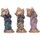 Otthon Szobrok / figurák Signes Grimalt Ábra Ganesha 3 Egység Sokszínű