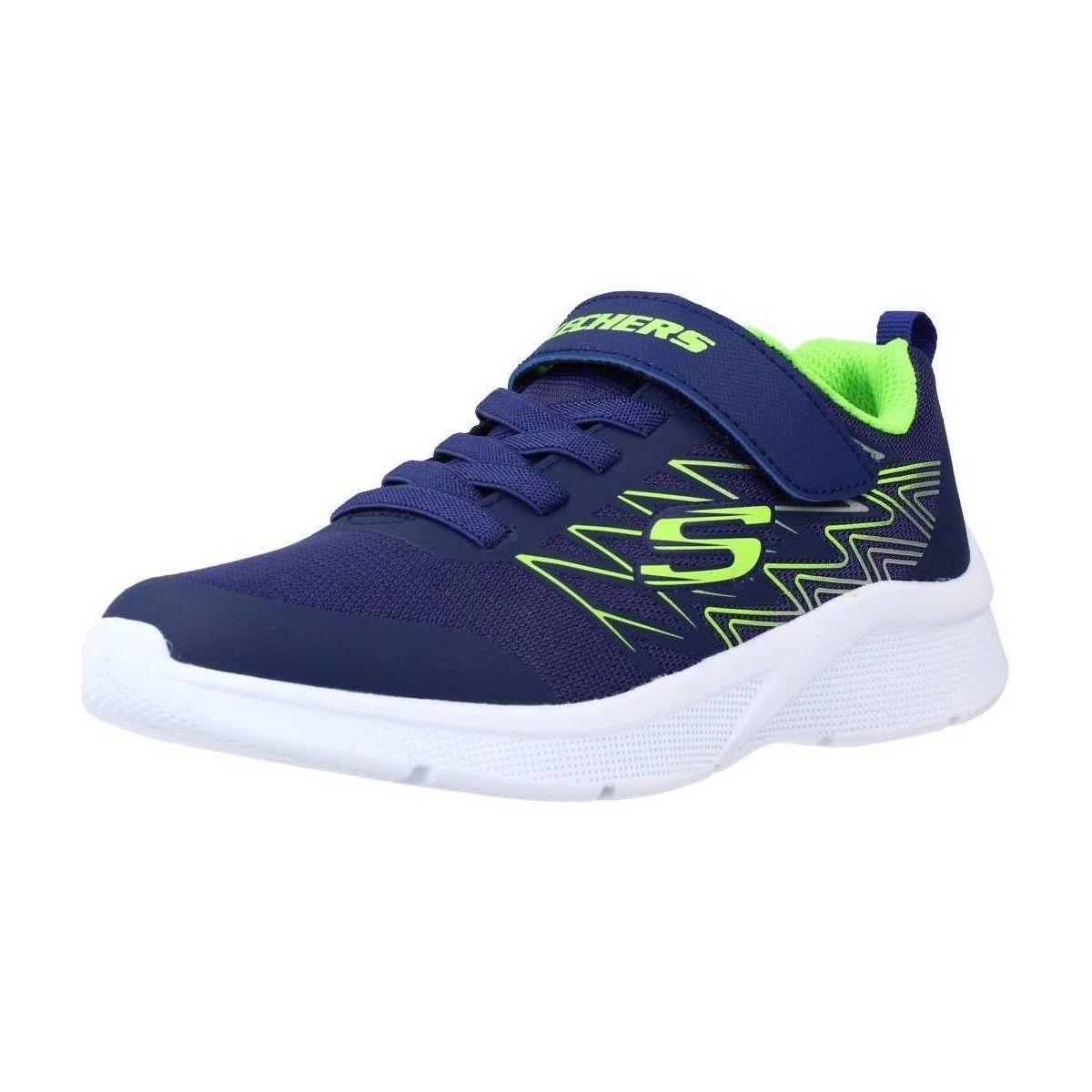 Cipők Fiú Rövid szárú edzőcipők Skechers MICROSPEC TEXLOR Kék