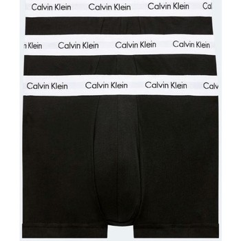 Fehérnemű Férfi Alsónadrágok Calvin Klein Jeans 0000U2664G 3P LR TRUNK Fekete 