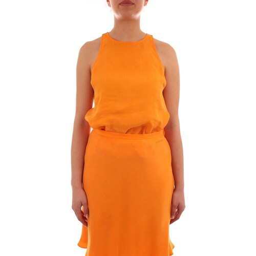 Ruhák Női Blúzok Calvin Klein Jeans K20K203789 Narancssárga