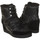 Cipők Női Bokacsizmák Calvin Klein Jeans B4E00189-BLACK-BLACK Fekete 